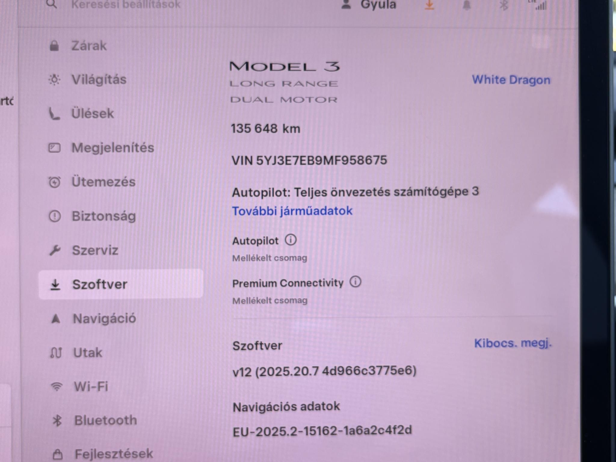 TESLA MODEL 3 Long Range AWD (Automata) 500km-es hatótáv. mátrix LED. garanciális. hőszívattyú. 4 évszakos gumik!