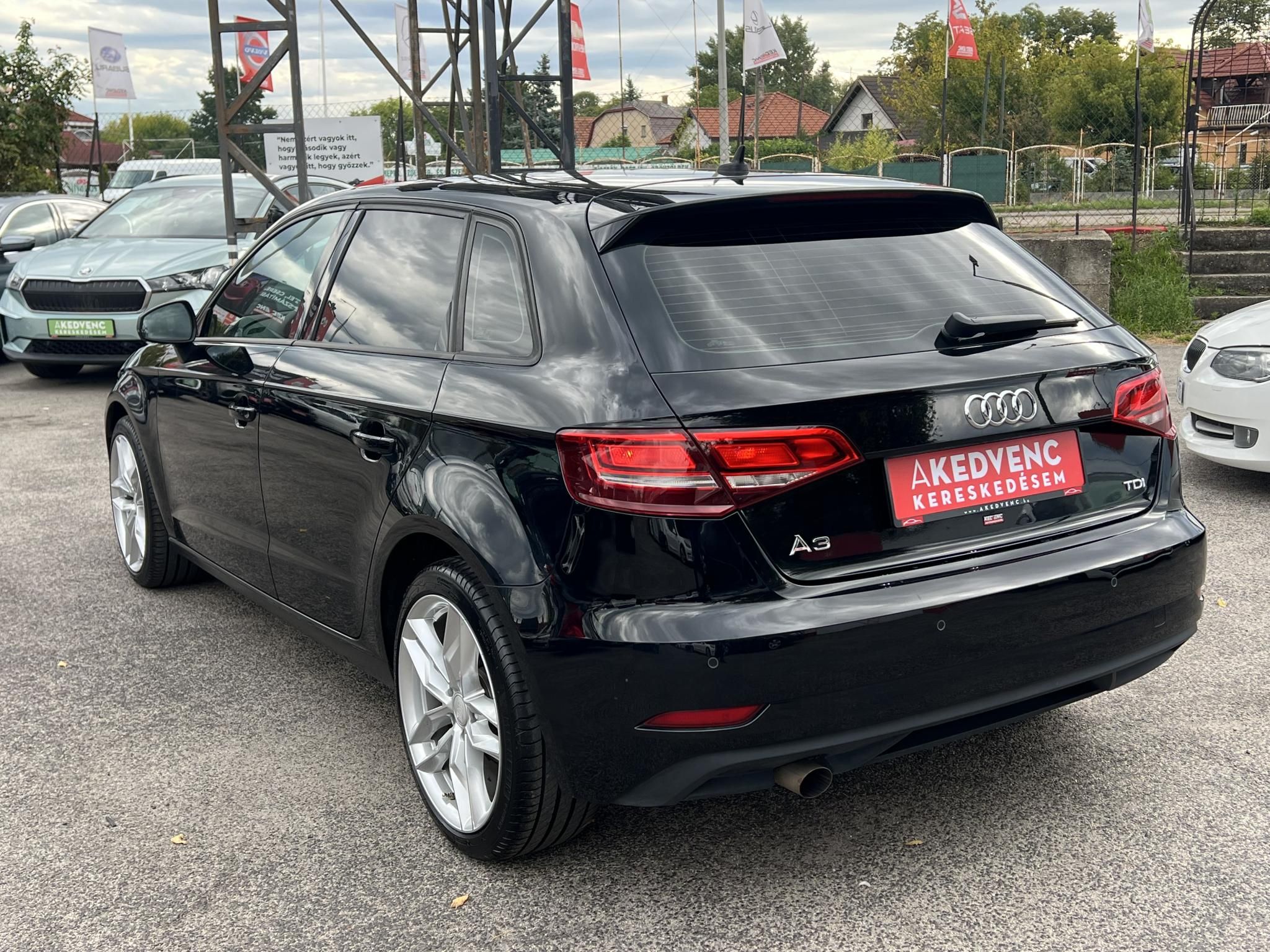 AUDI A3 Sportback 1.6 TDI Sport S-line FACELIFT Friss vezérlés!