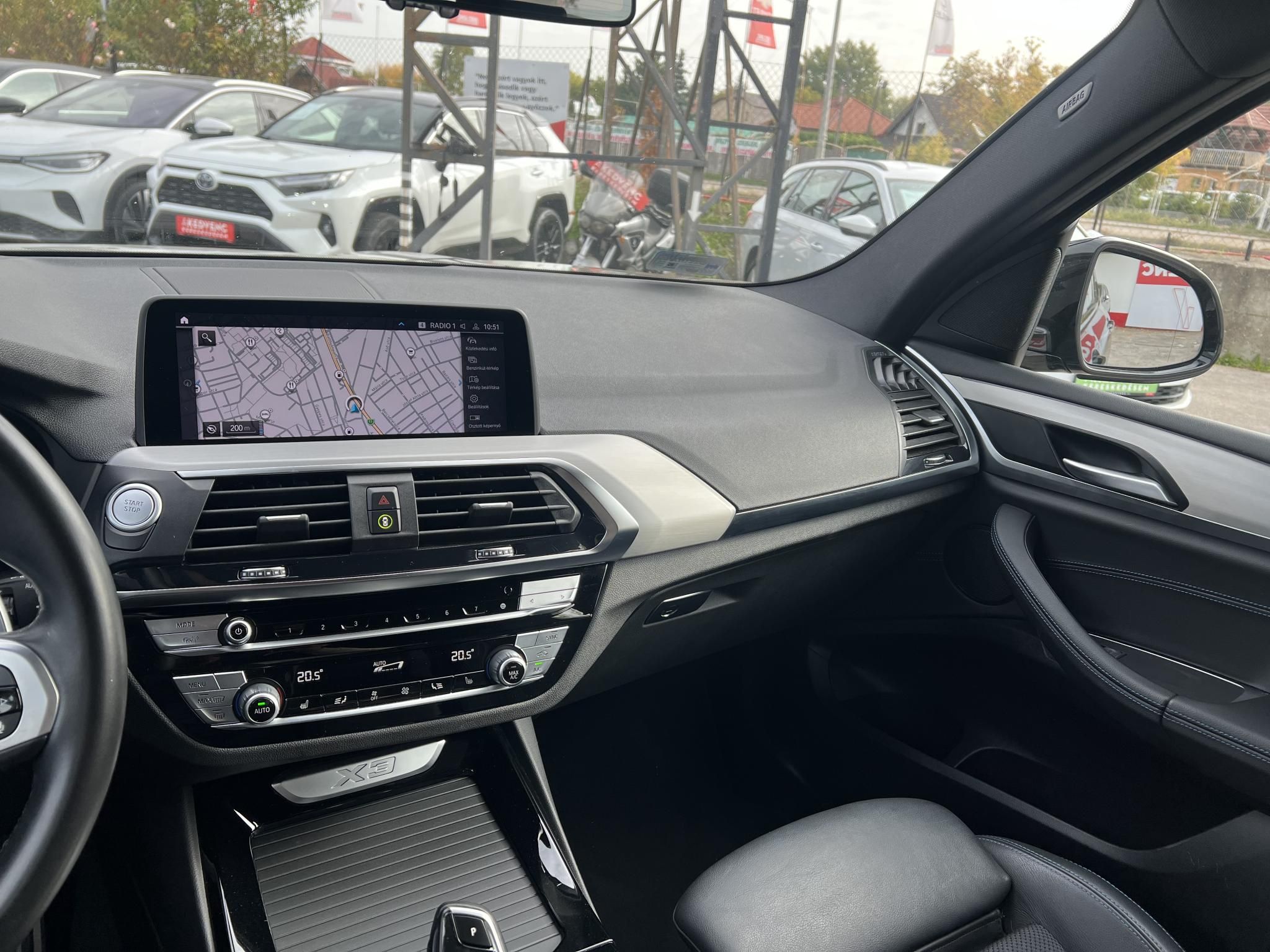 BMW X3 xDrive30e M Sport (Automata) Frissen szervizelt. Adaptív LED 360 kamera HUD Carplay Lejtmenet