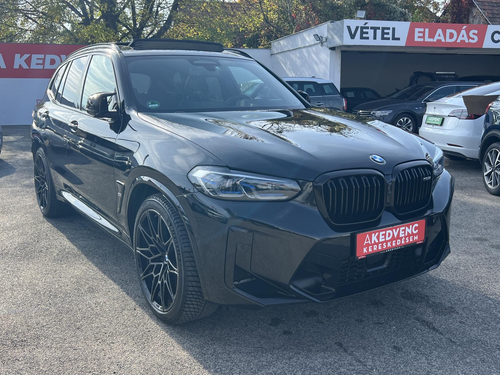 BMW X3 M Competition (Automata) 35e km. Sérülésmentes. teljes felszereltség. Legjobb ár!