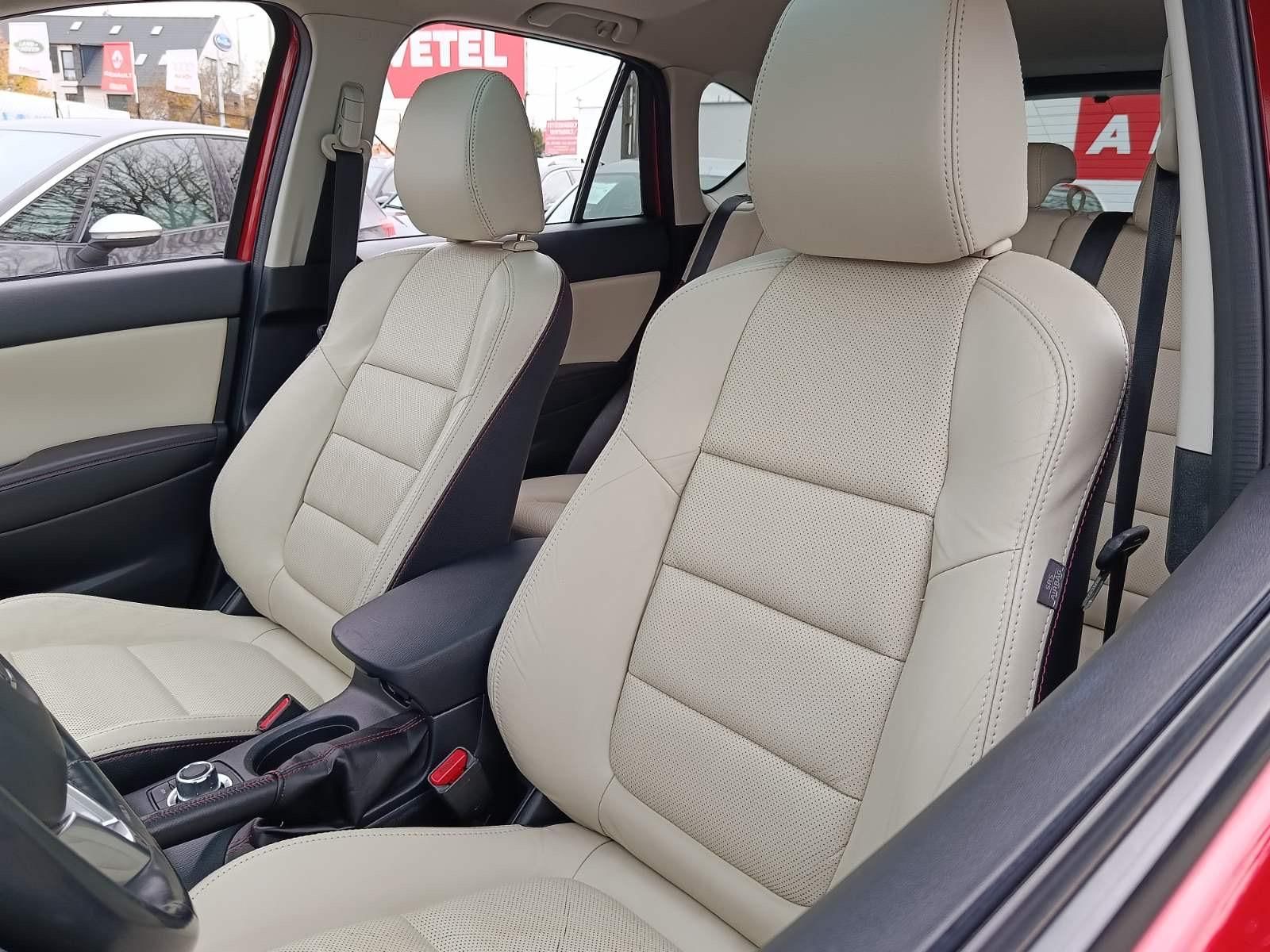 MAZDA CX-5 2.2 CD Revolution 4WD SD (Automata) Napfénytető Vajbőr Memória BOSE Ülésfűtés Sávtartó Keyless