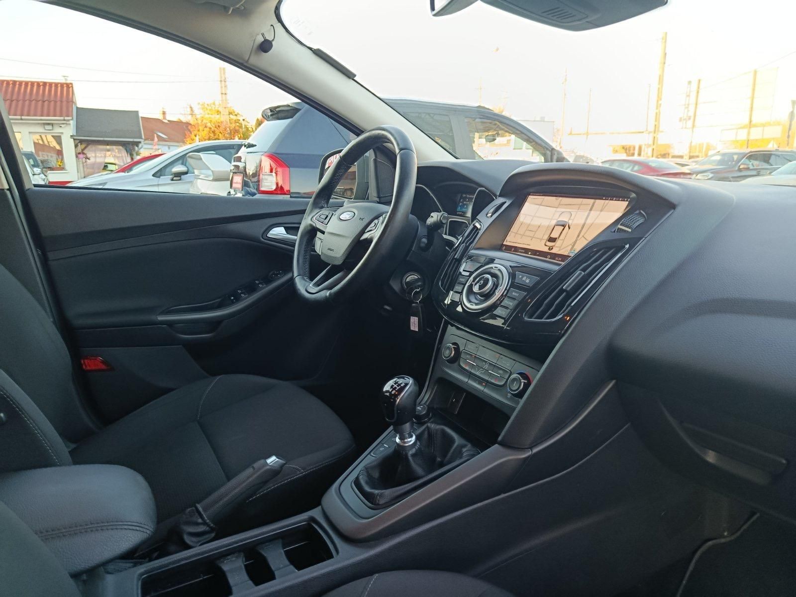 FORD FOCUS 1.0 EcoBoost Technology S S Klíma Tempomat Bluetooth Carplay Parkolóasszisztens 360 kamera!