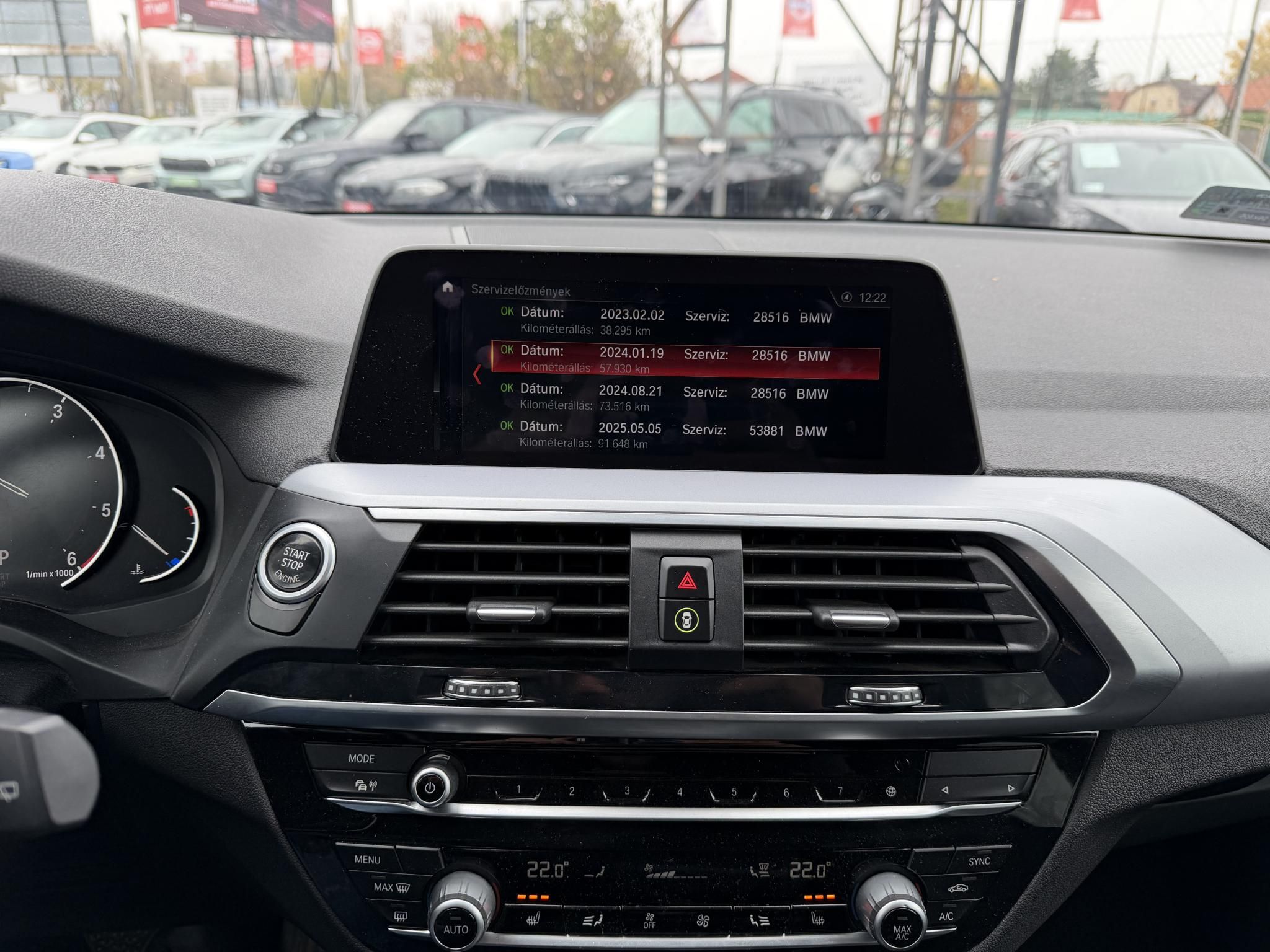 BMW X3 xDrive20d (Automata) M.o-i. Sérülésmentes. Panorámatető. 99e km