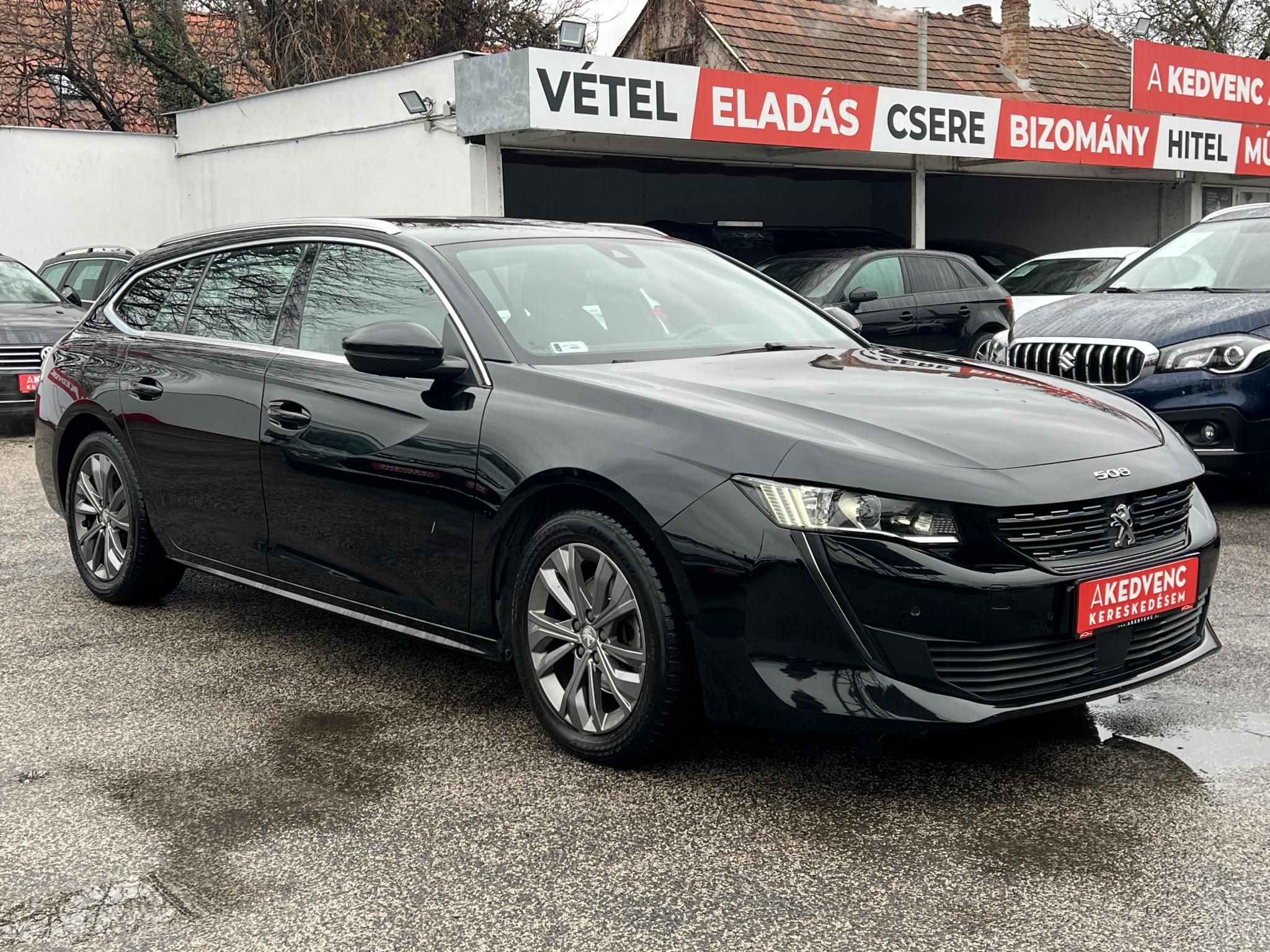 PEUGEOT 508 SW 1.5 BlueHDi Allure EAT8 82e km. M.o.-i. 1.tul. Márkaszervizelt!