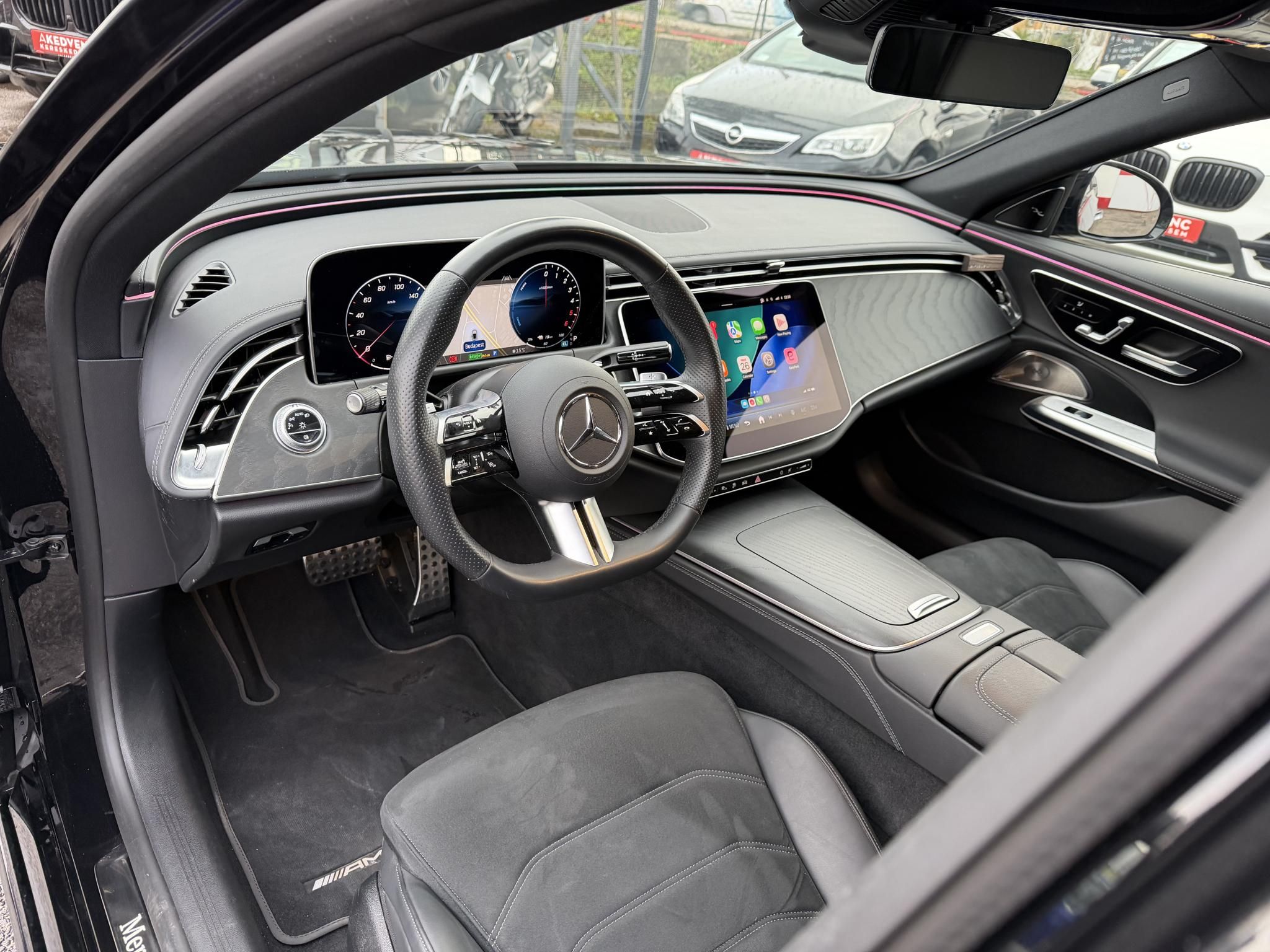 MERCEDES-BENZ E 300 de 9G-TRONIC Plug-in hybrid AMG csomag. ÁFÁS! 4D Burmester hifi!