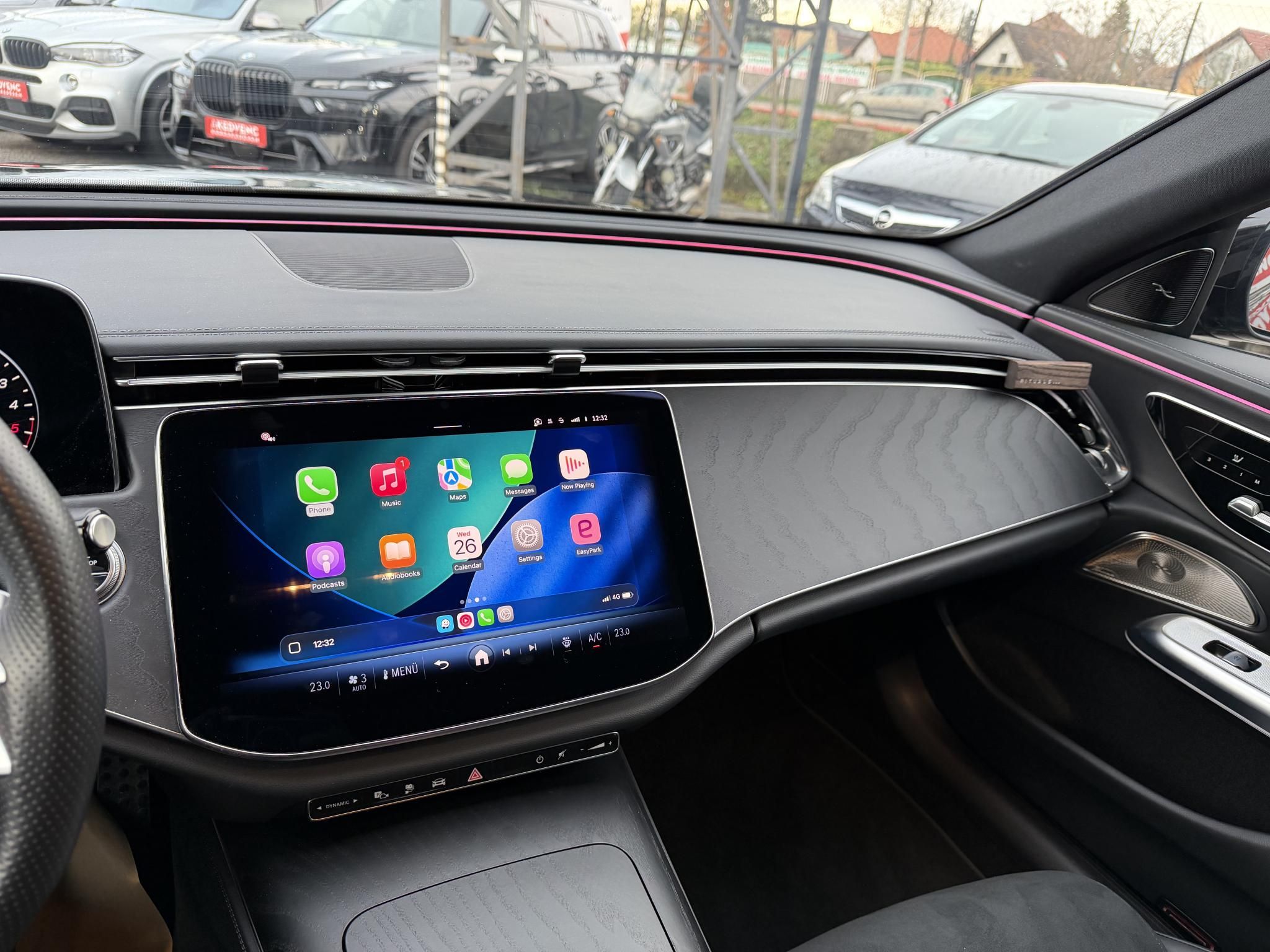 MERCEDES-BENZ E 300 de 9G-TRONIC Plug-in hybrid AMG csomag. ÁFÁS! 4D Burmester hifi!