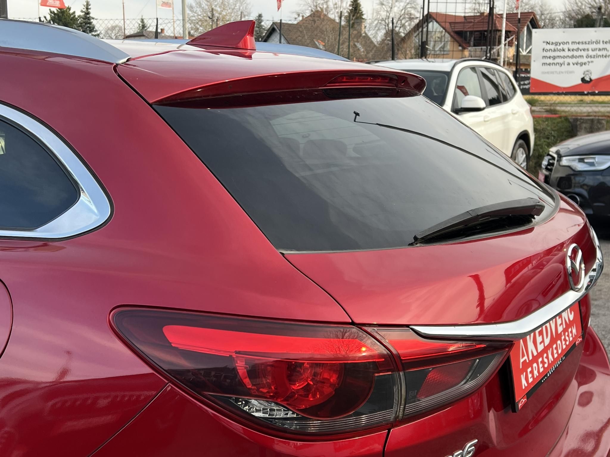 MAZDA 6 Sportkombi 2.2 CD Attraction M.o.-i. 1.tul. Tempomat Bluetooth Tolatóradar Márkaszervizelt!