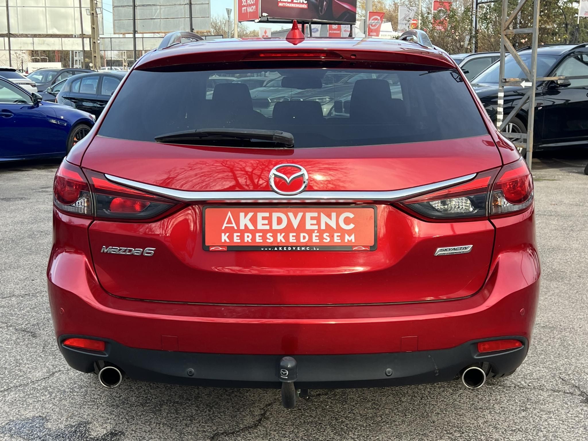 MAZDA 6 Sportkombi 2.2 CD Attraction M.o.-i. 1.tul. Tempomat Bluetooth Tolatóradar Márkaszervizelt!