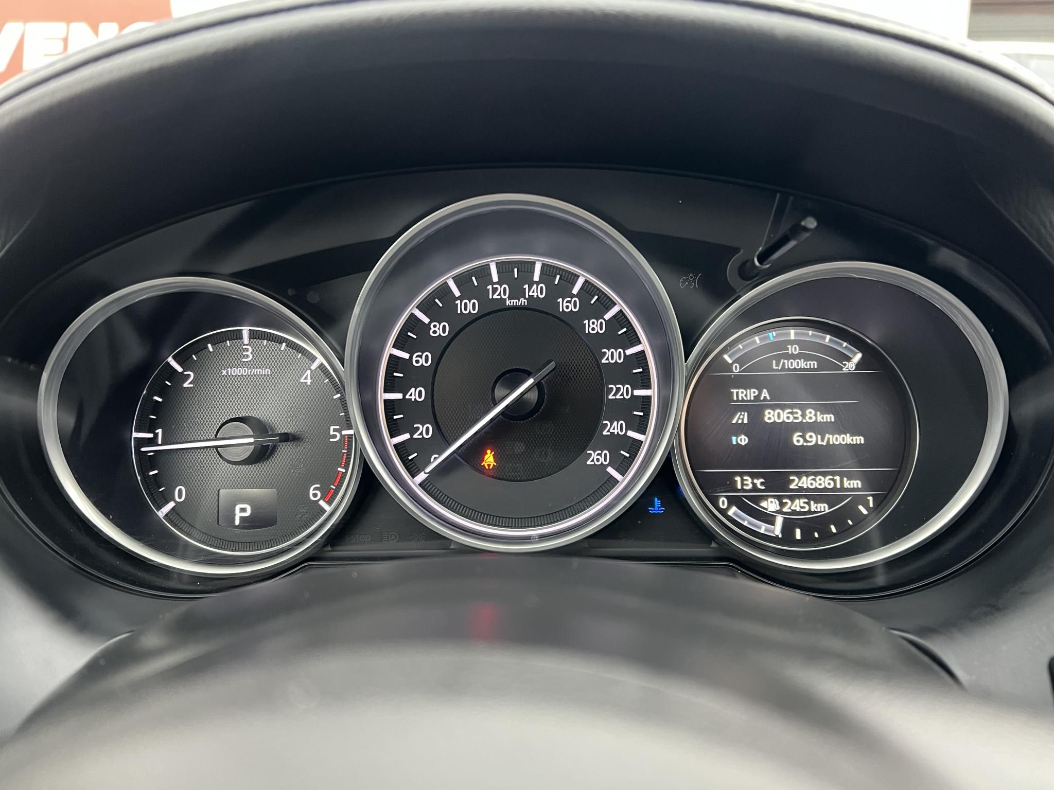 MAZDA 6 Sportkombi 2.2 CD Revolution Top (Automata) Sávtartó Head-up Napfénytető Fehér bőr Tolatókamera F1 Váltó!