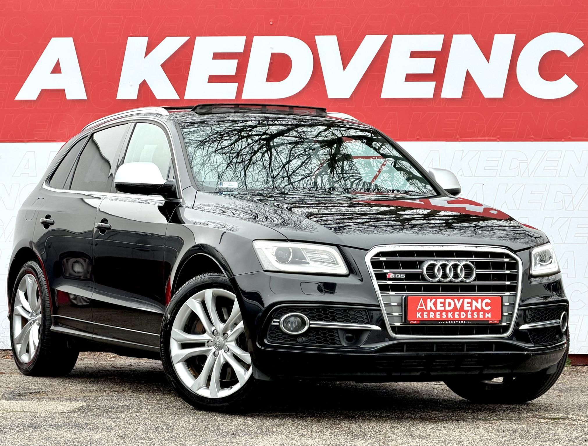 AUDI Q5 SQ5 3.0 TDI quattro Tiptronic ic Xenon Panorámatető Távtartó Navi Kamera Memória Ülésfűtés Vonóhorog