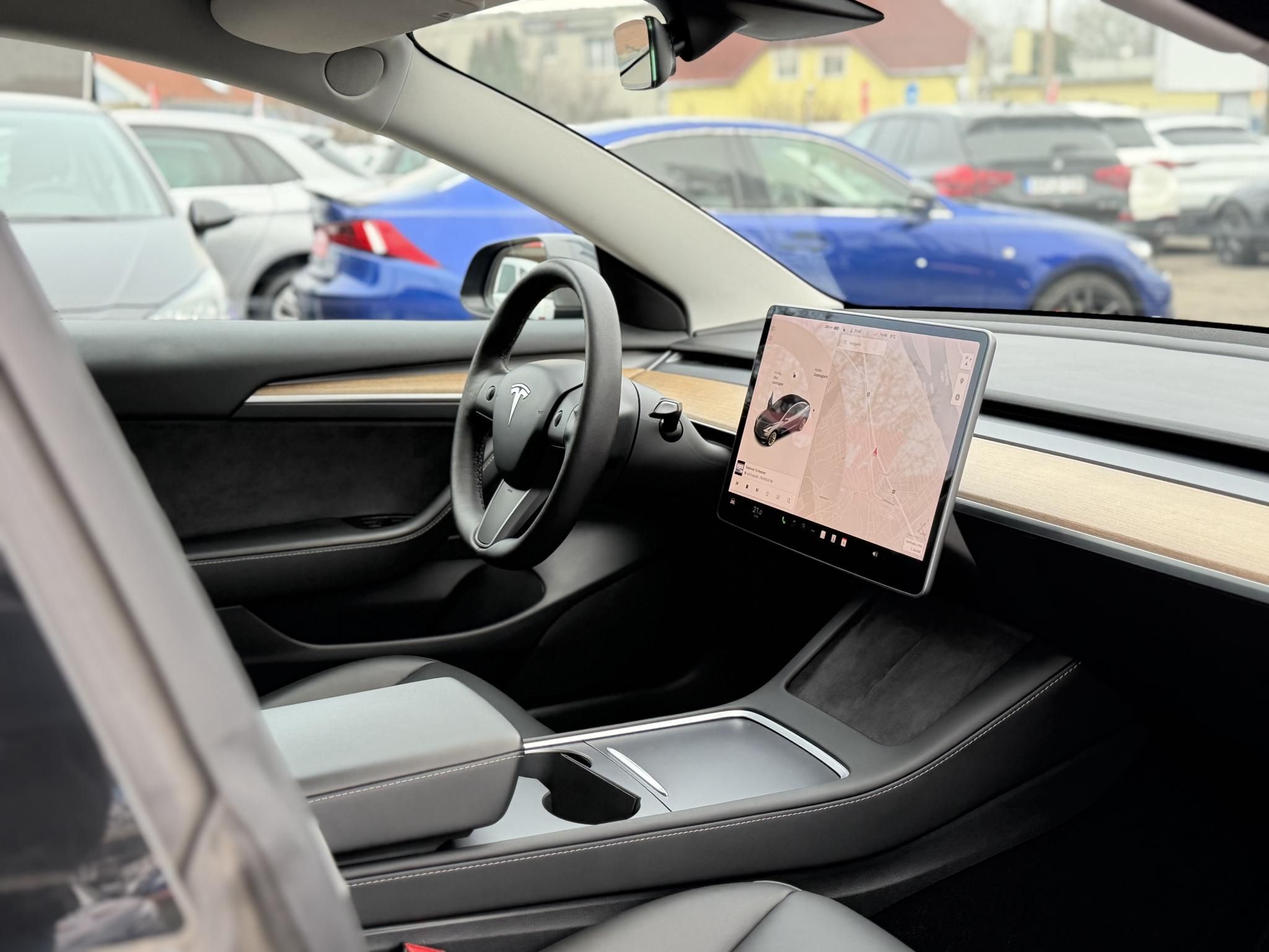 TESLA MODEL 3 Long Range AWD (Automata) 95e km. garanciális. mátrix LED. hőszivattyú. premium hifi