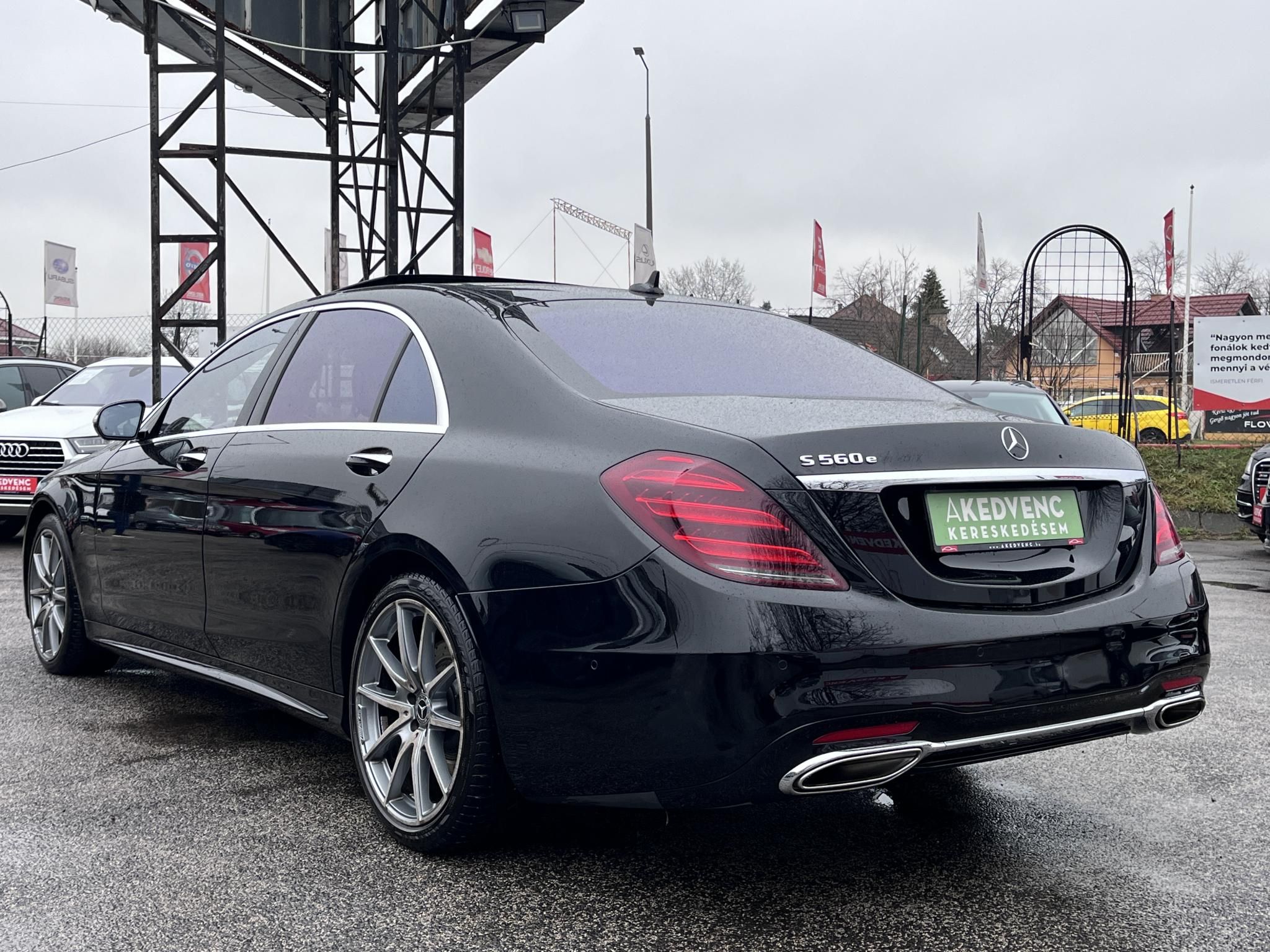 MERCEDES-BENZ S 560 e L 9G-TRONIC EQ Power M.o.-i. Teljes felszereltség. ZÖLD rendszám!