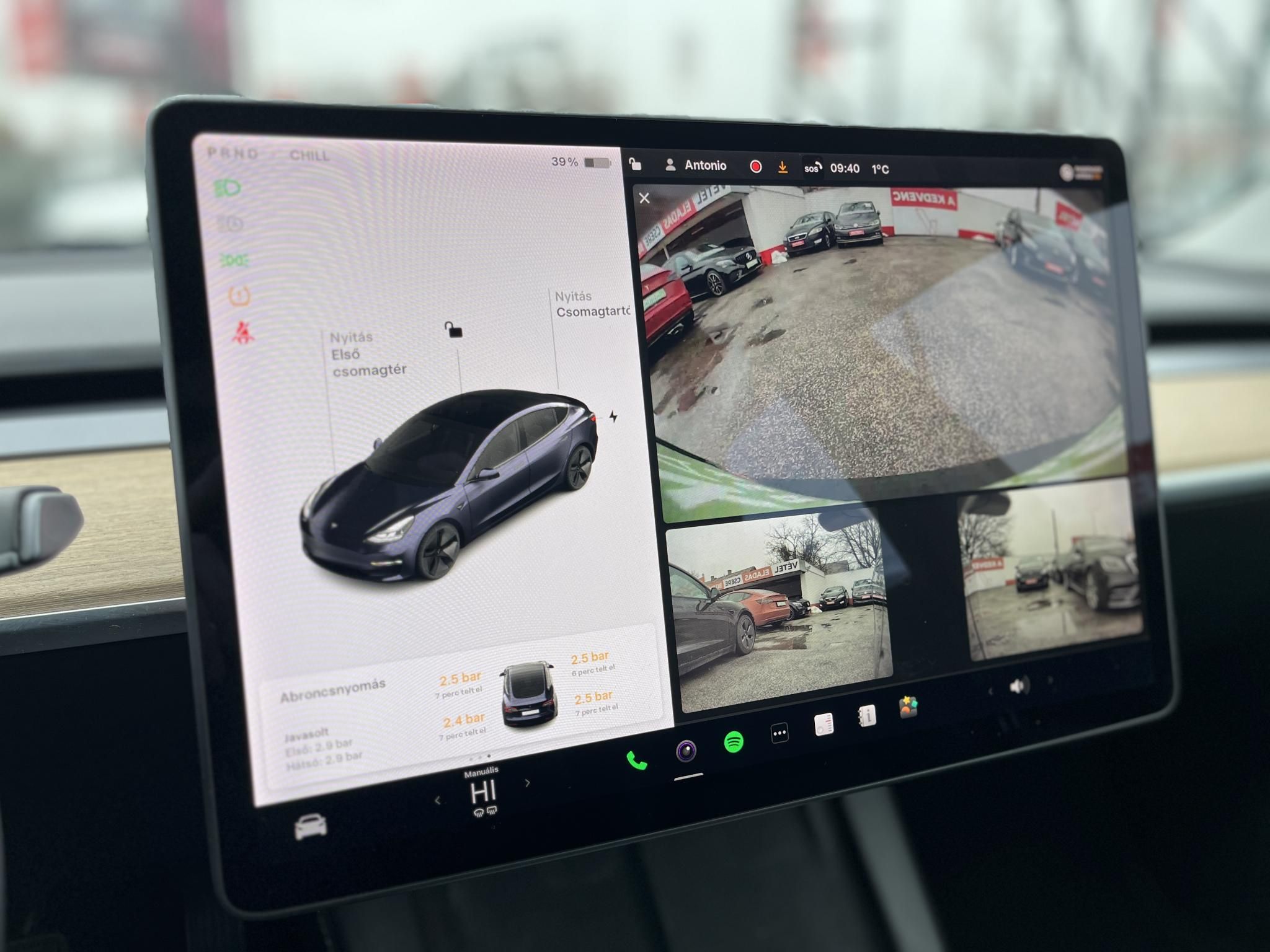 TESLA MODEL 3 Standard Range Plus Aut 95e km. facelift. mátrix LED. hőszivattyú. garanciális!