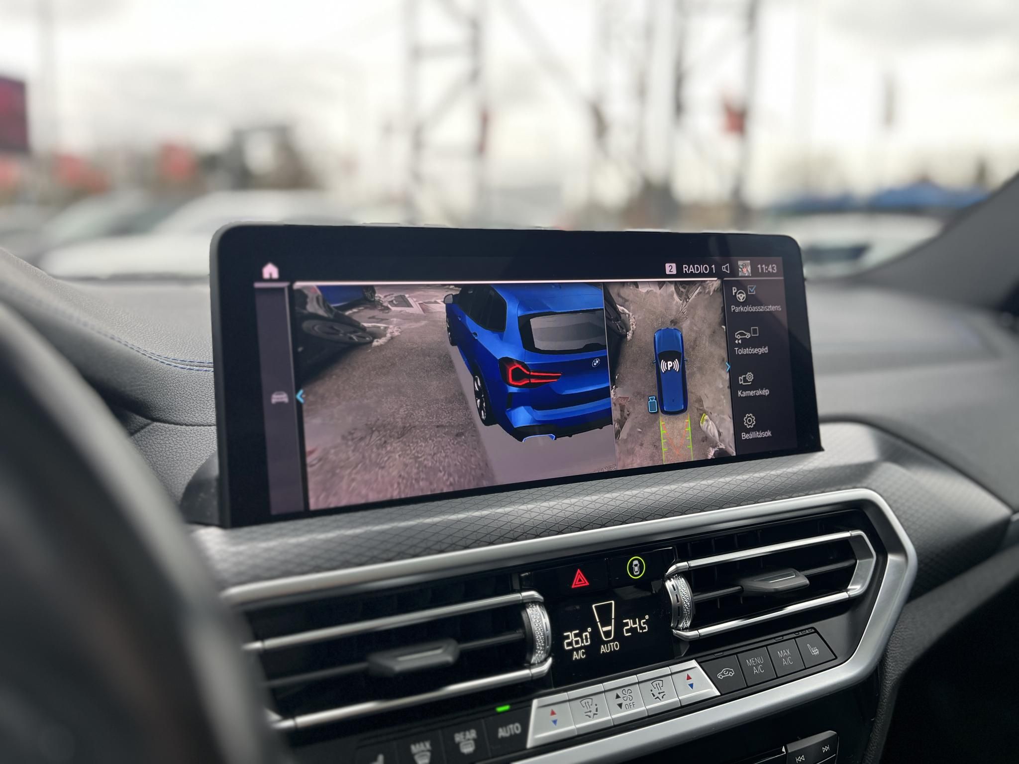 BMW IX3 73,9kWh M-sport Carplay Panoráma tető ÁFÁS-ÁR!