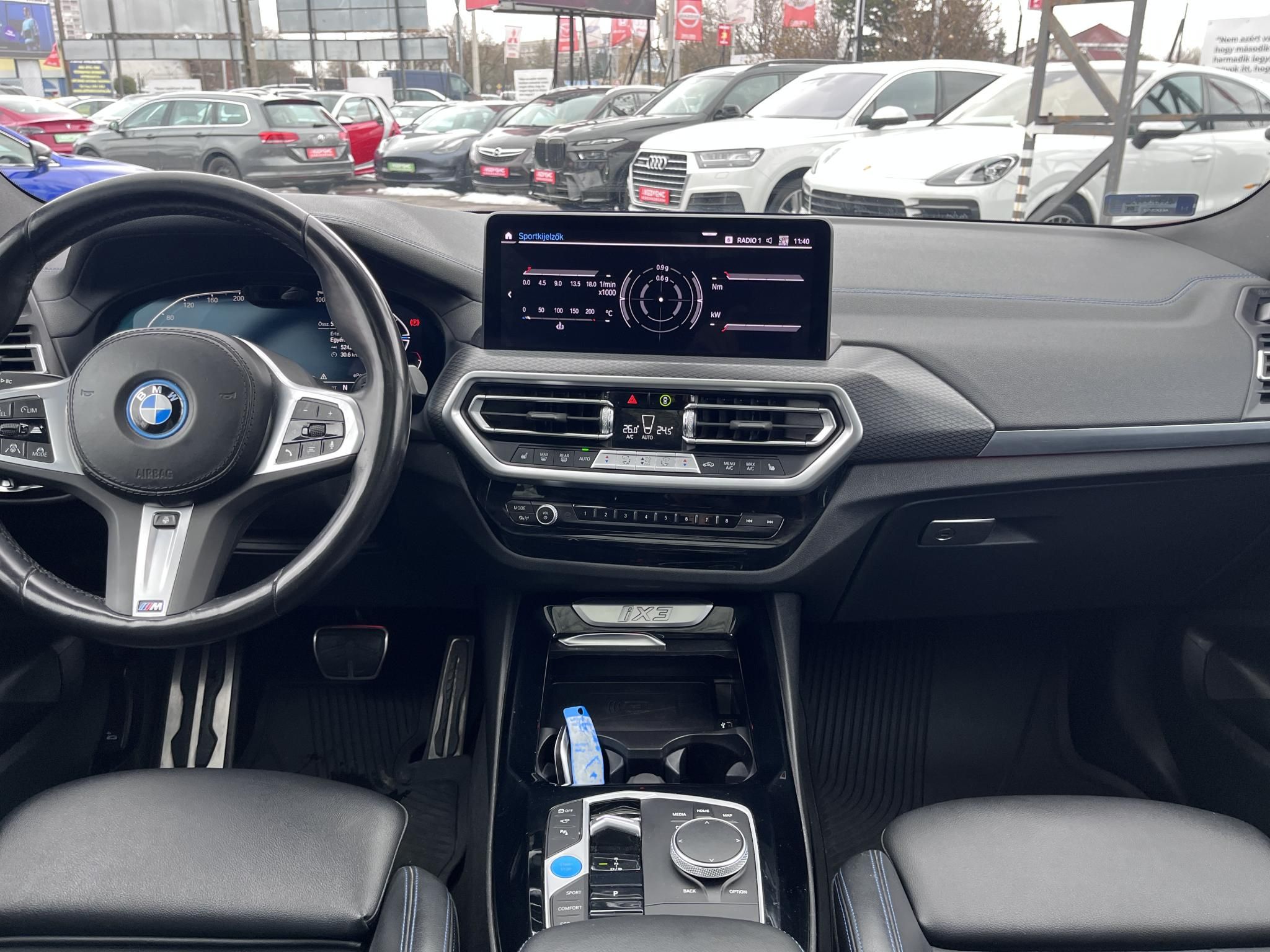 BMW IX3 73,9kWh M-sport Carplay Panoráma tető ÁFÁS-ÁR!