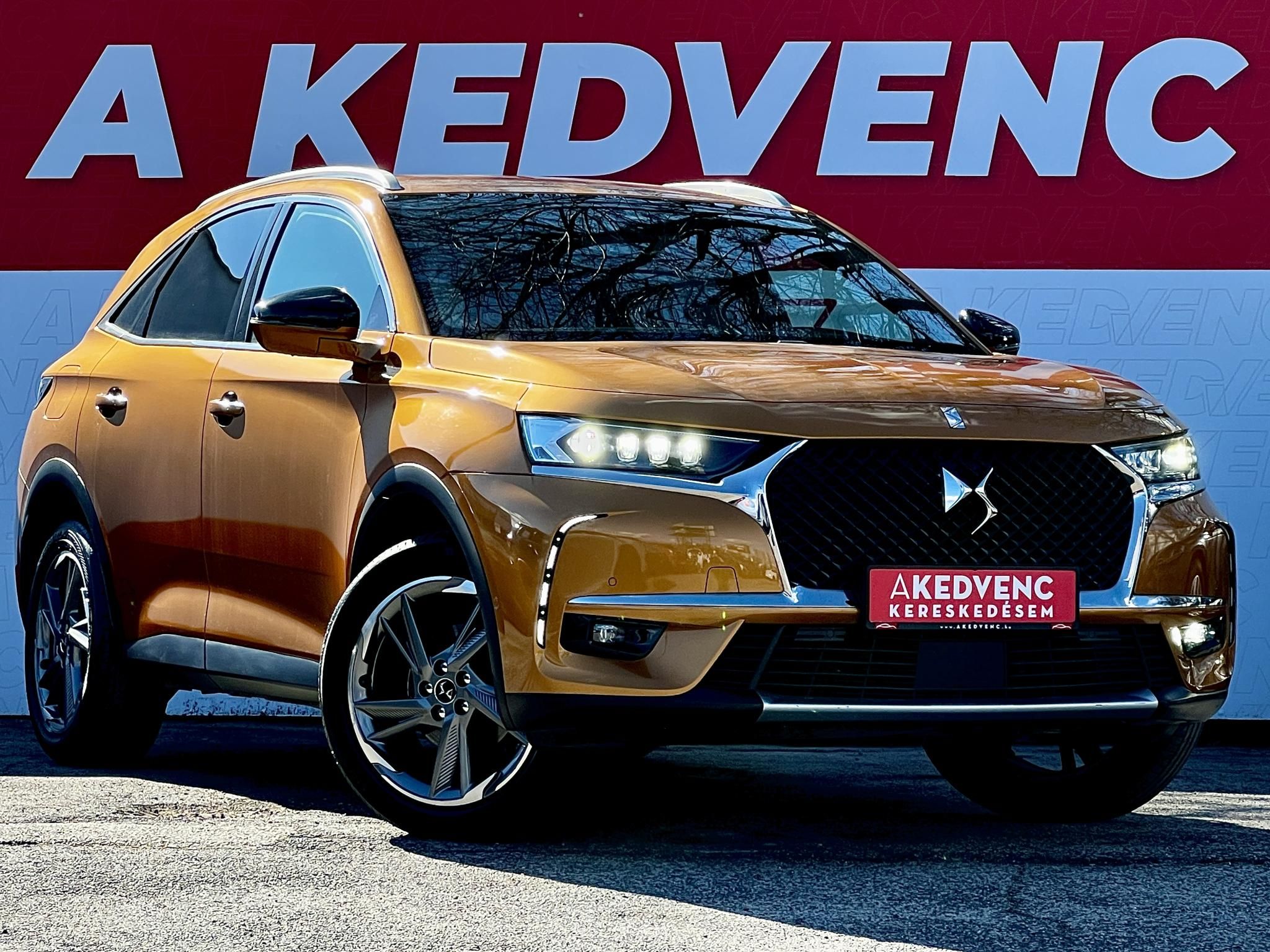 DS DS 7 Crossback 1.5 BlueHDi Rivoli S&S EAT8 Prémium felszereltség. Mátrix LED fényszórók