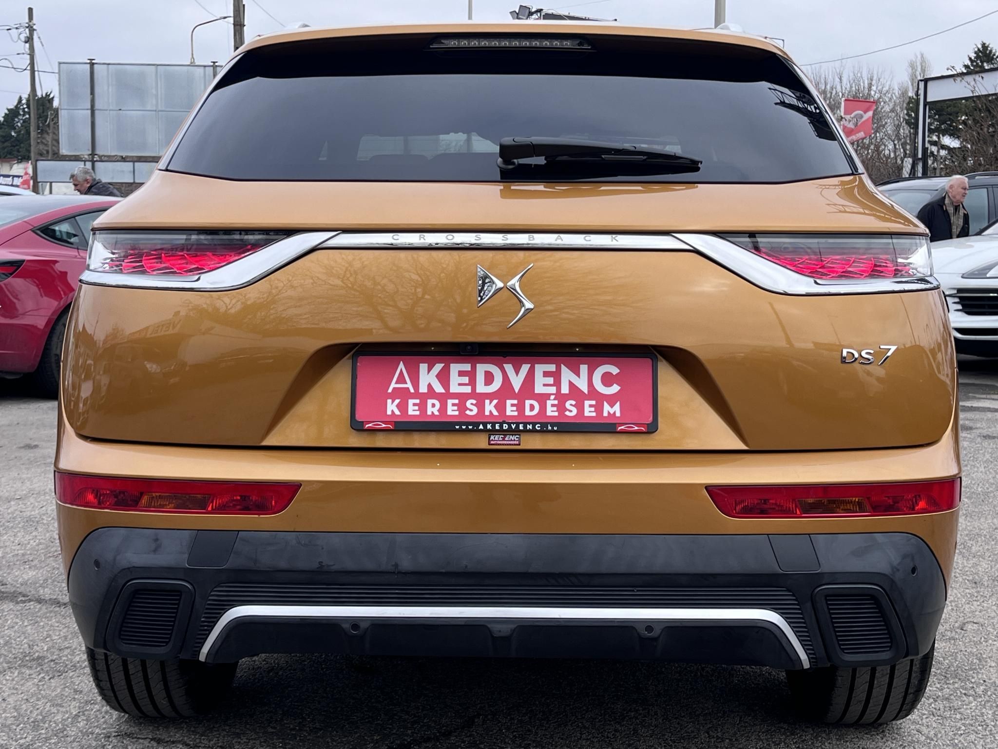 DS DS 7 Crossback 1.5 BlueHDi Rivoli S&S EAT8 Prémium felszereltség. Mátrix LED fényszórók