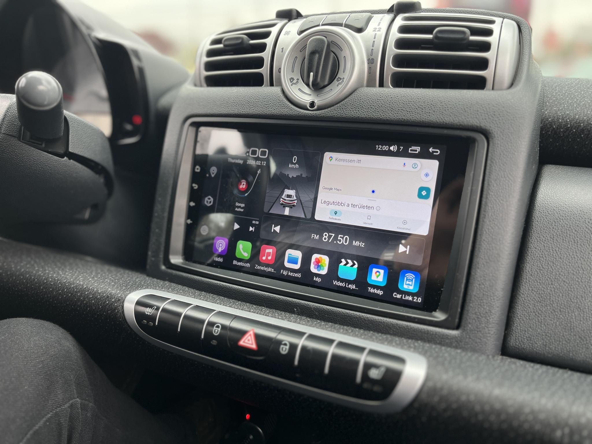 SMART FORTWO CABRIO 1.0 Pure Softip Kormányváltó. ülésfűtés. téli-nyári kerékszett