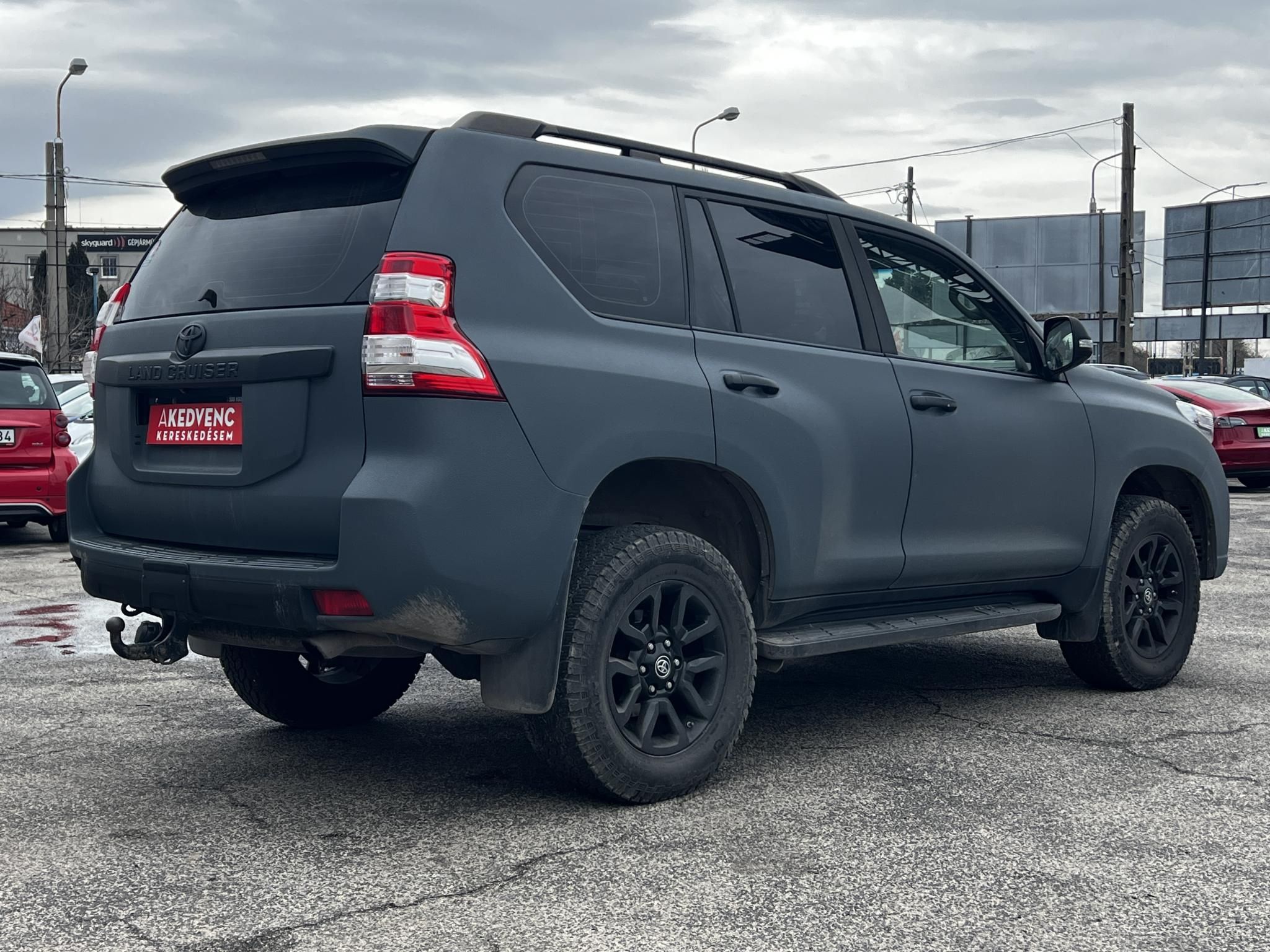 TOYOTA LAND CRUISER Prado 3.0 D-4D Prestige Navi (Automata) Murczin System/Pedders emelés/Raptor fényezés