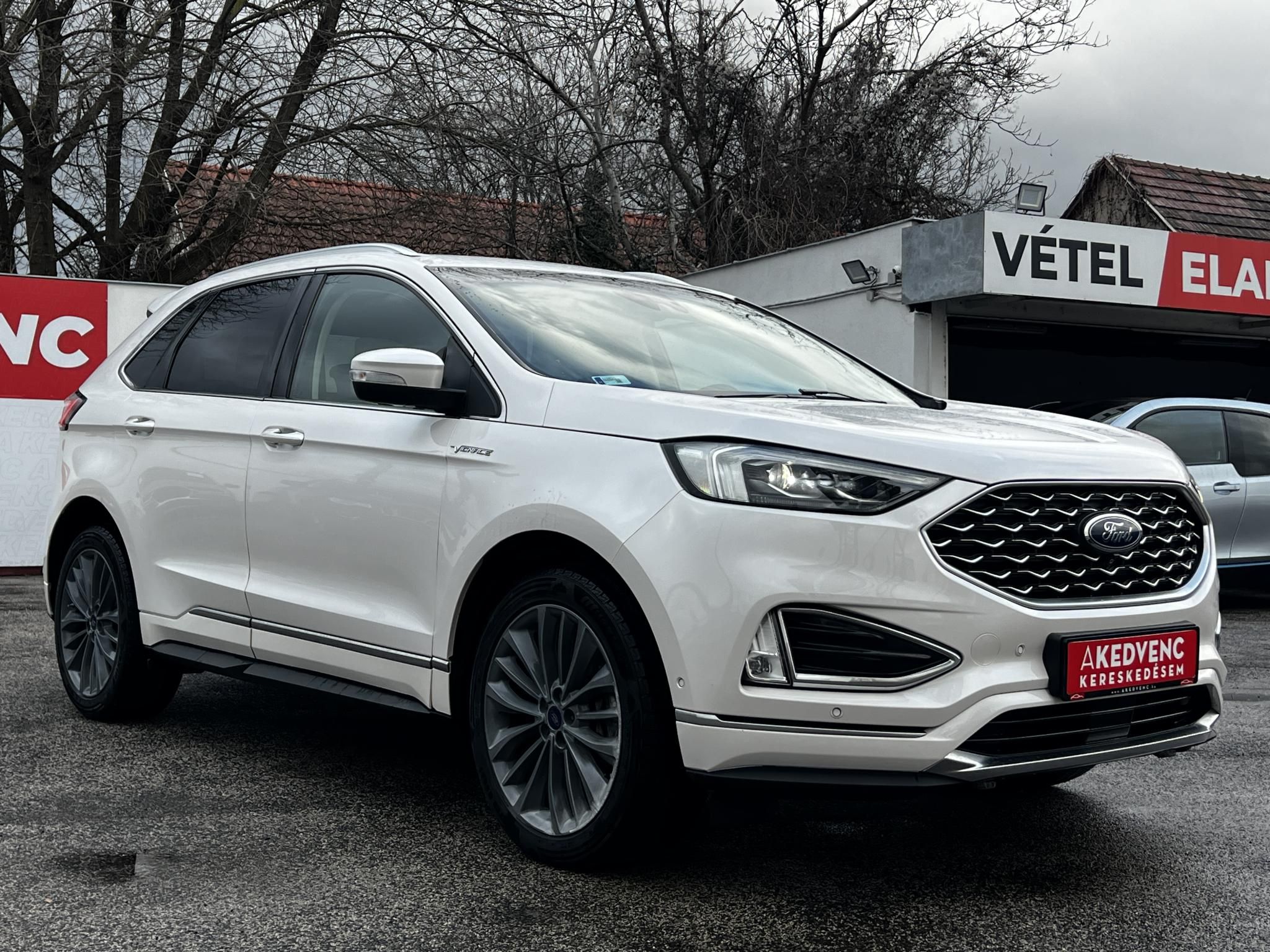FORD EDGE 2.0 EcoBlue Bi-Turbo Vignale (Automata) Bang and Olufsen Üléshűtés Memória Világos bőrbelső Magas felszereltség!