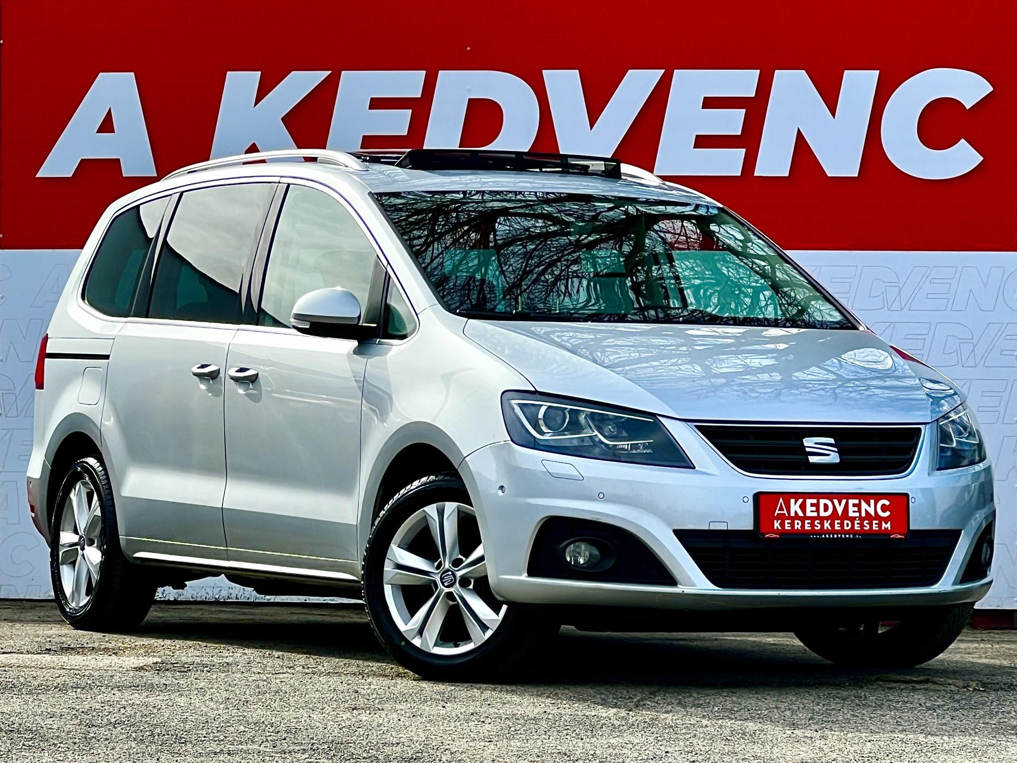 SEAT ALHAMBRA 2.0 TDI Style Advanced DSG Kitűnő állapot. magas felszereltség!