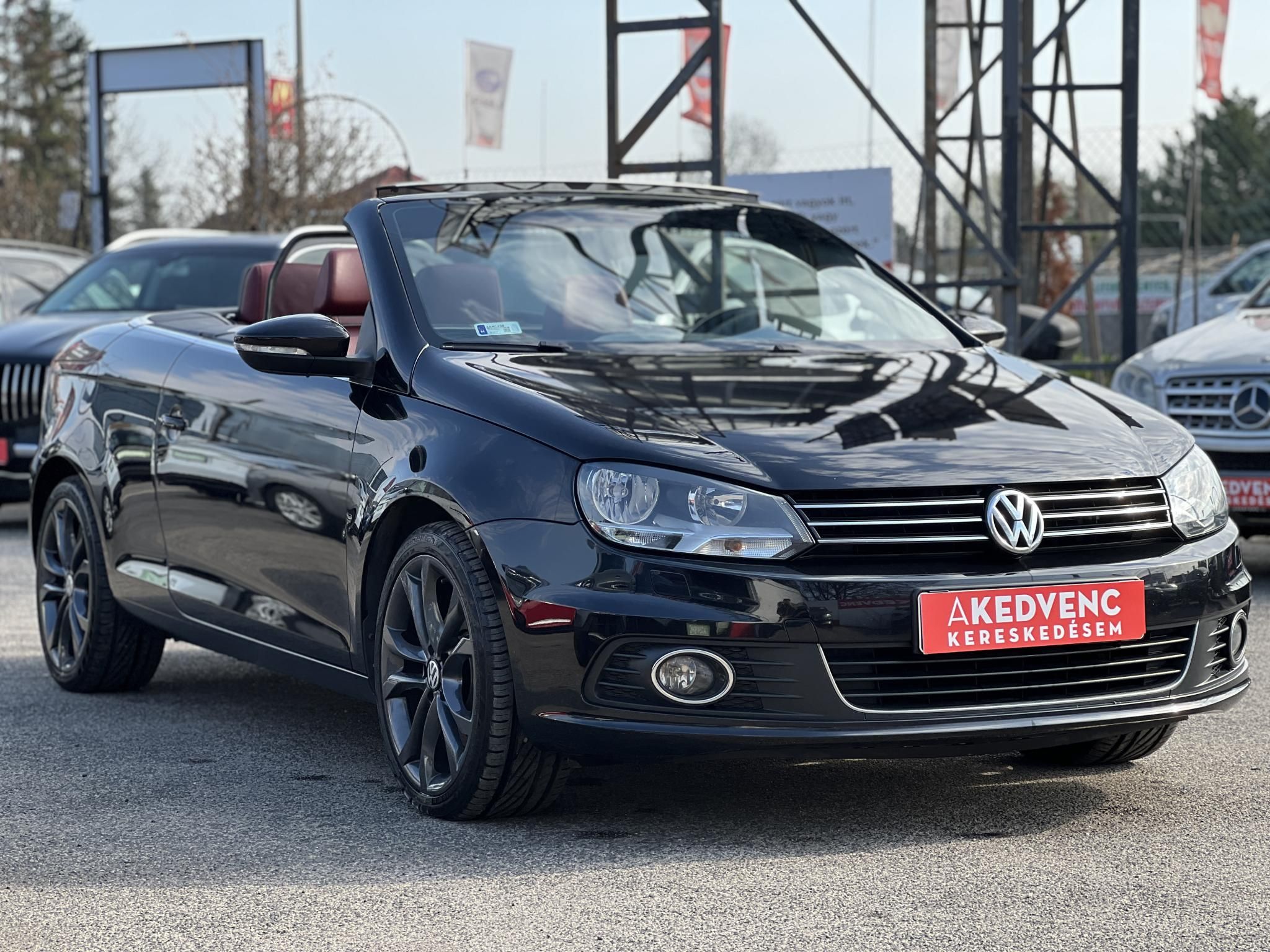 VOLKSWAGEN EOS 2.0 CR TDI Napfénytető. vezérlés cserélve. új kettős tömegű lendkerék!