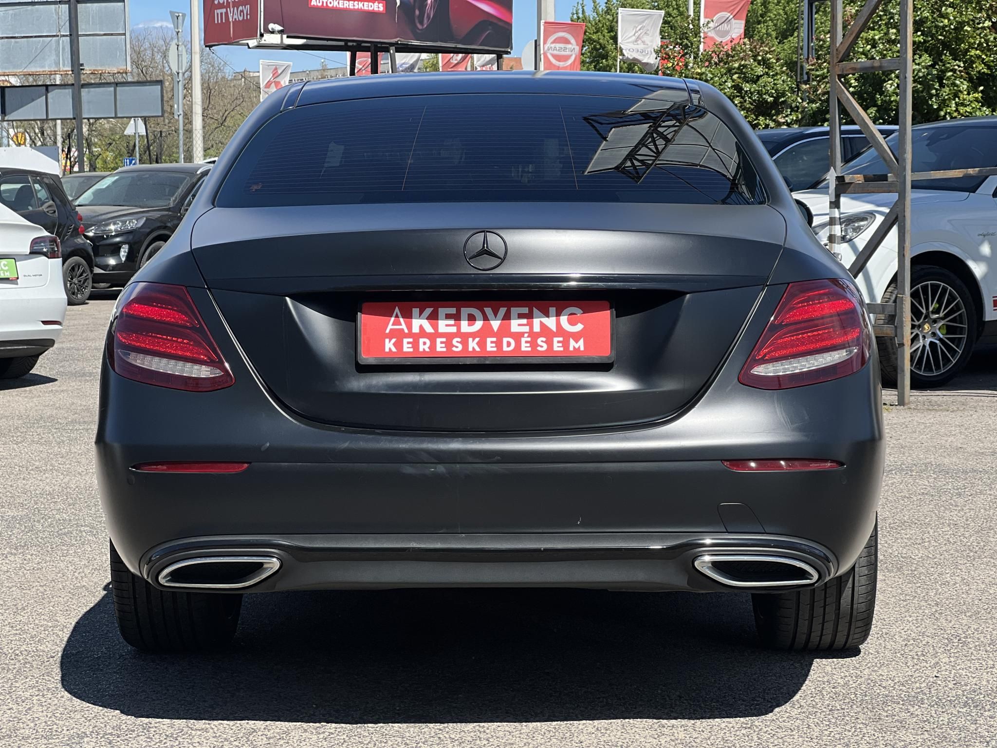 MERCEDES-BENZ E 220 d 9G-TRONIC HIGH END BURMESTER! Virtual COCKPIT. vaj bőrbelső. frissen szervizelt!