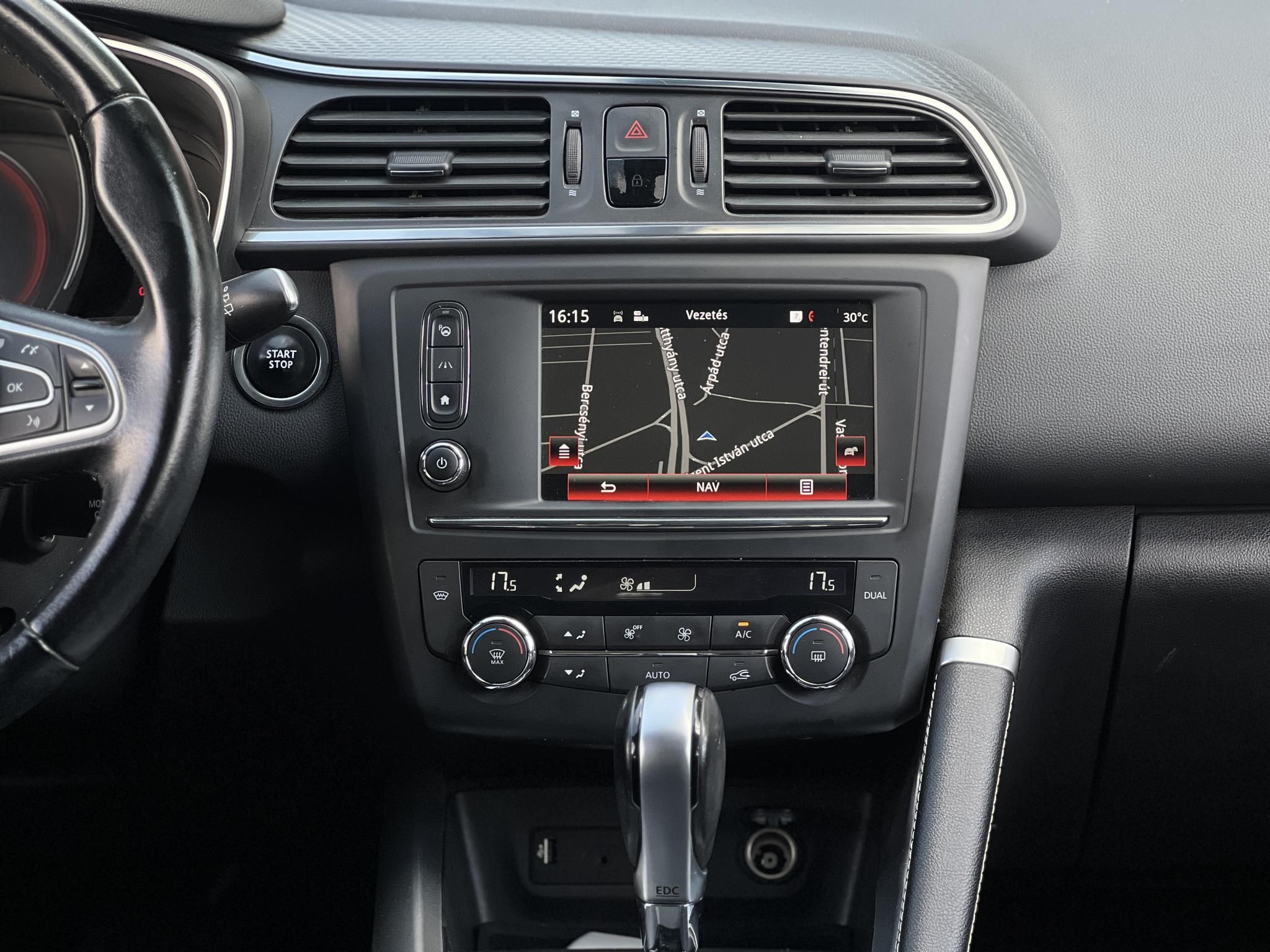 RENAULT KADJAR 1.2 TCe Energy Intens EDC Automata 85e km. Magyarországi. magas felszereltség!