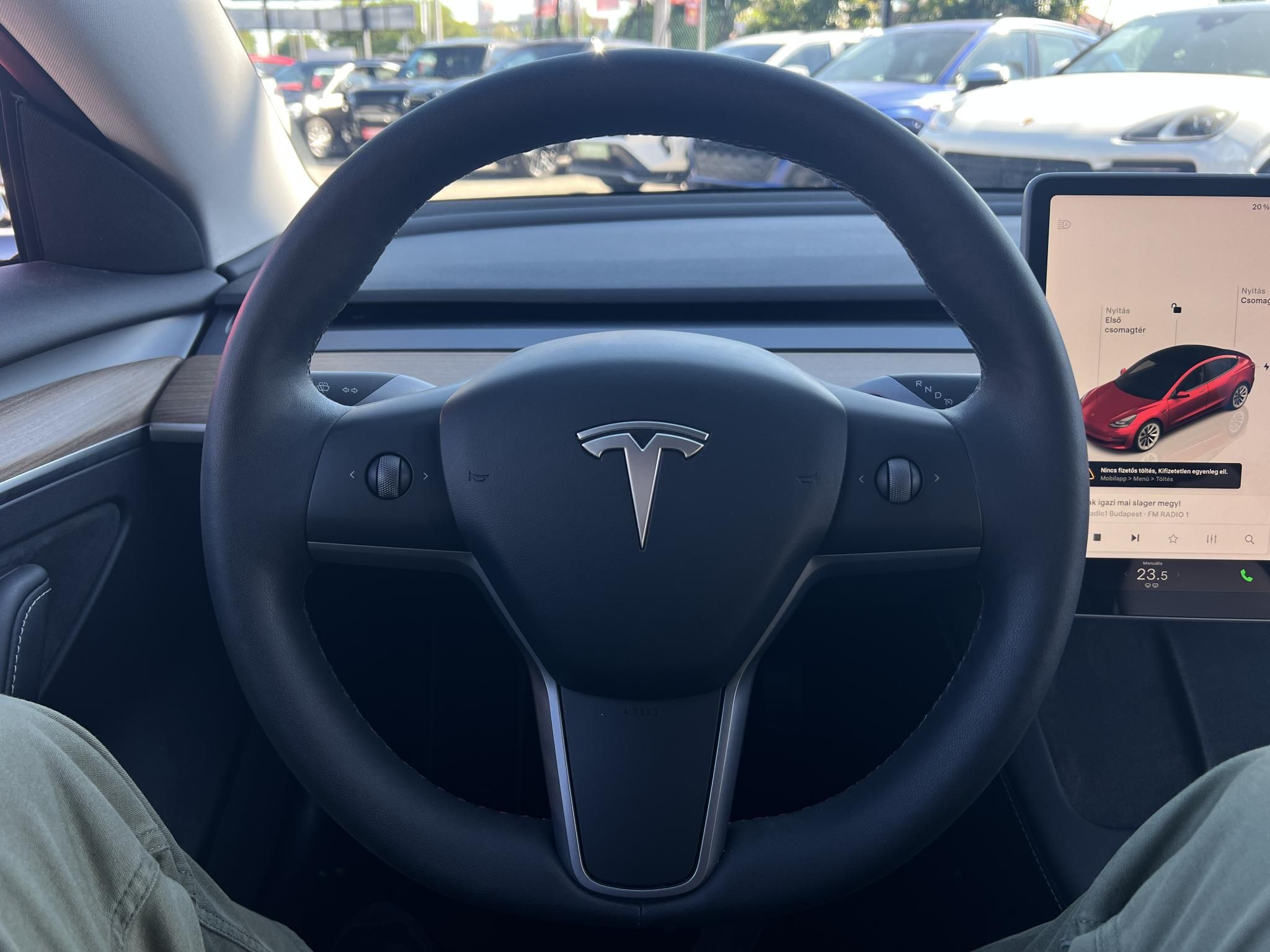 TESLA MODEL 3 Long Range AWD (Automata) 79e km. mátrix LED. hőszivattyú. AMD Ryzen. garanciális!