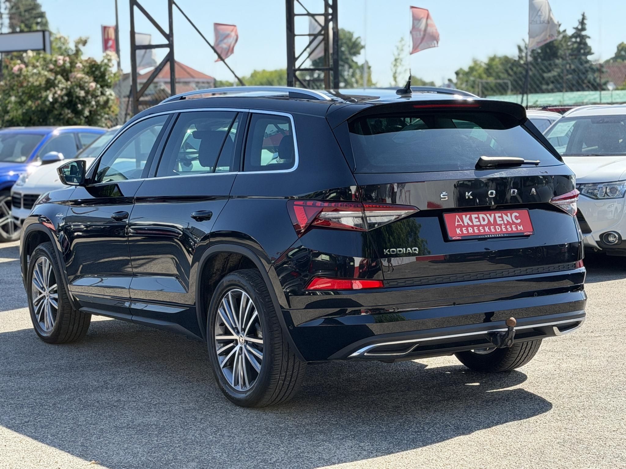 SKODA KODIAQ 2.0 TDI SCR L&K DSG [7 személy] 128e km. LED fényszórók. memória. vonóhorog. 360kamera. CANTON hifi!