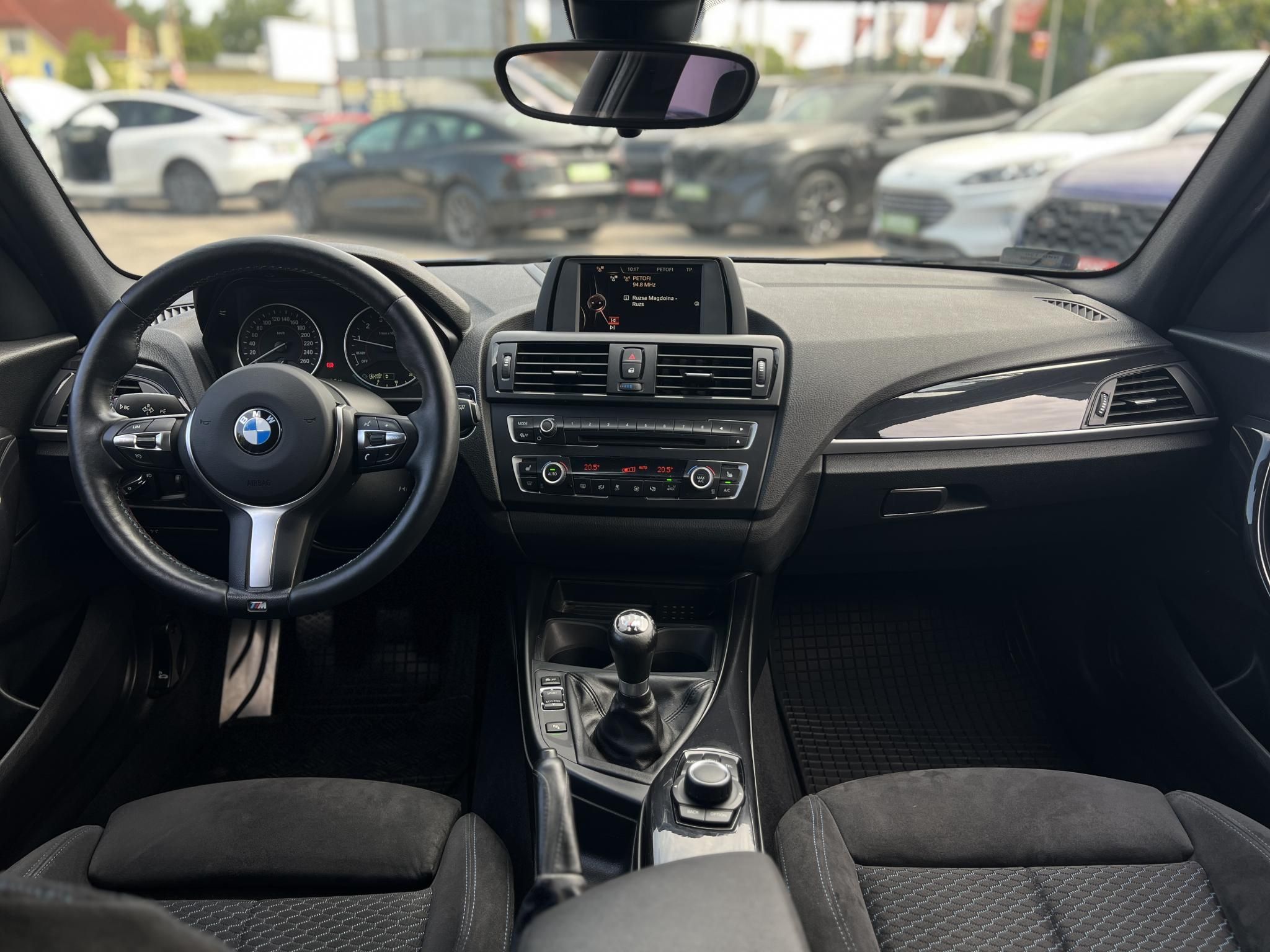BMW 116i M sport line Rendszeresen karbantartott Tempomat Klima Ülésfűtés!