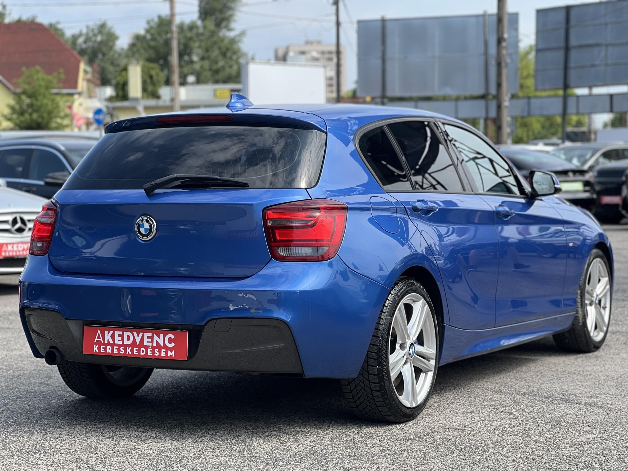 BMW 116i M sport line Rendszeresen karbantartott Tempomat Klima Ülésfűtés!