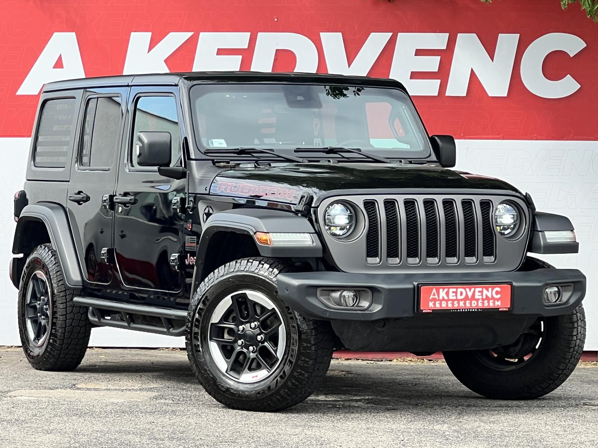 JEEP WRANGLER Unlimited 2.2 CRD Rubicon (Automata) M.o-i. 2.5T vonóhorog Magas felszereltség!