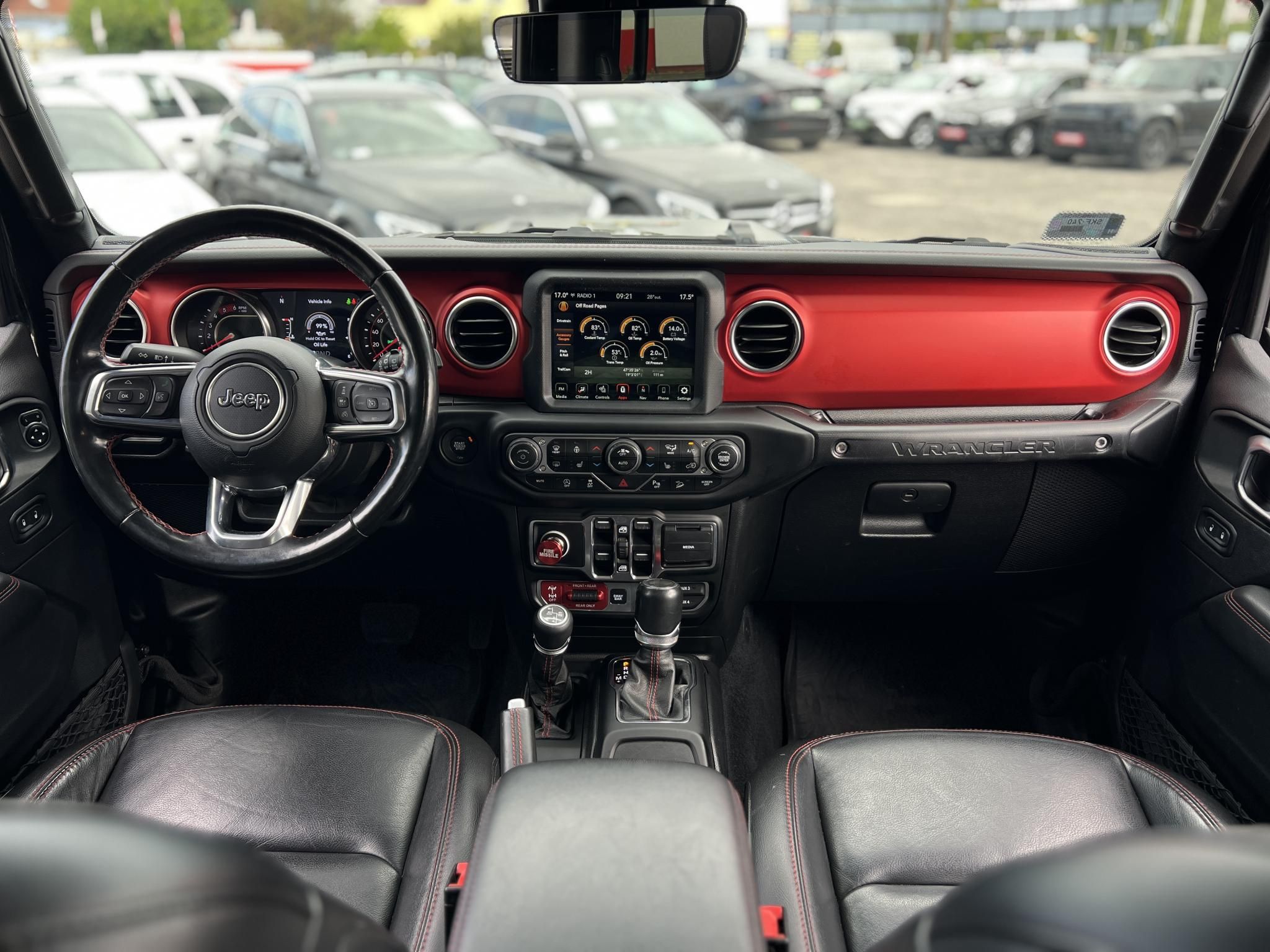 JEEP WRANGLER Unlimited 2.2 CRD Rubicon (Automata) M.o-i. 2.5T vonóhorog Magas felszereltség!