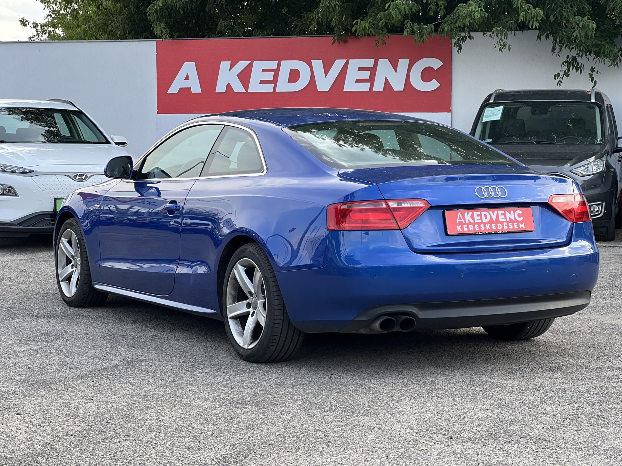 AUDI A5 Coupé 2.0 T FSi S-line 163e km. sérülésmentes. téli-nyári gumi. dokumentált előélet!