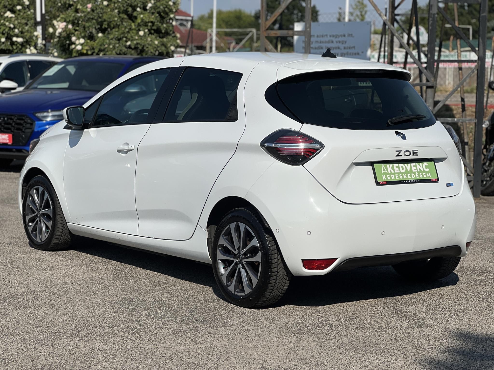 RENAULT ZOE Z.E. R135 52 kWh Intens (Automata) 119e km. 300+ km hatótáv