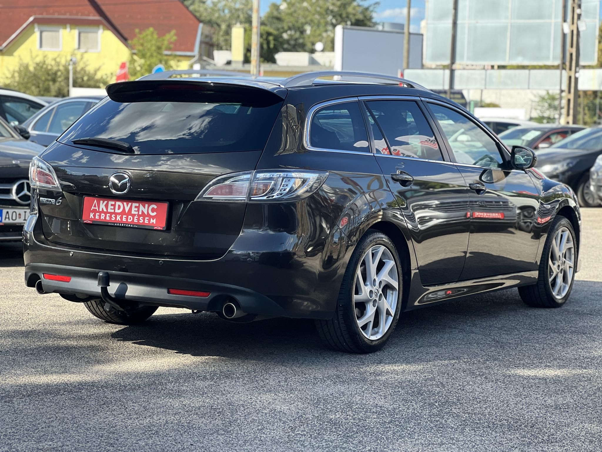 MAZDA 6 Sportkombi 2.5 GTA BOSE hifi. Gyári fényezés. Téli-nyári garnitúra. 1.5T horog. Legjobb ár!