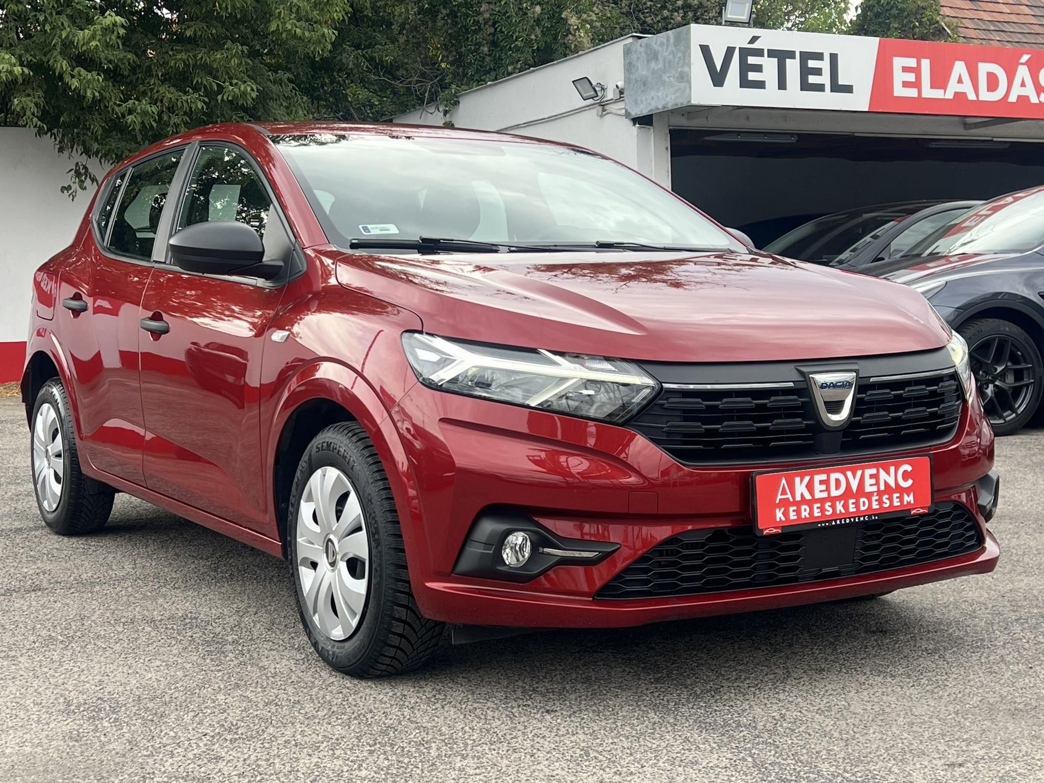 DACIA SANDERO 1.0 TCe Essential Magyarországi. Gyári fényezés. Végig vezetett szervizkönyv!