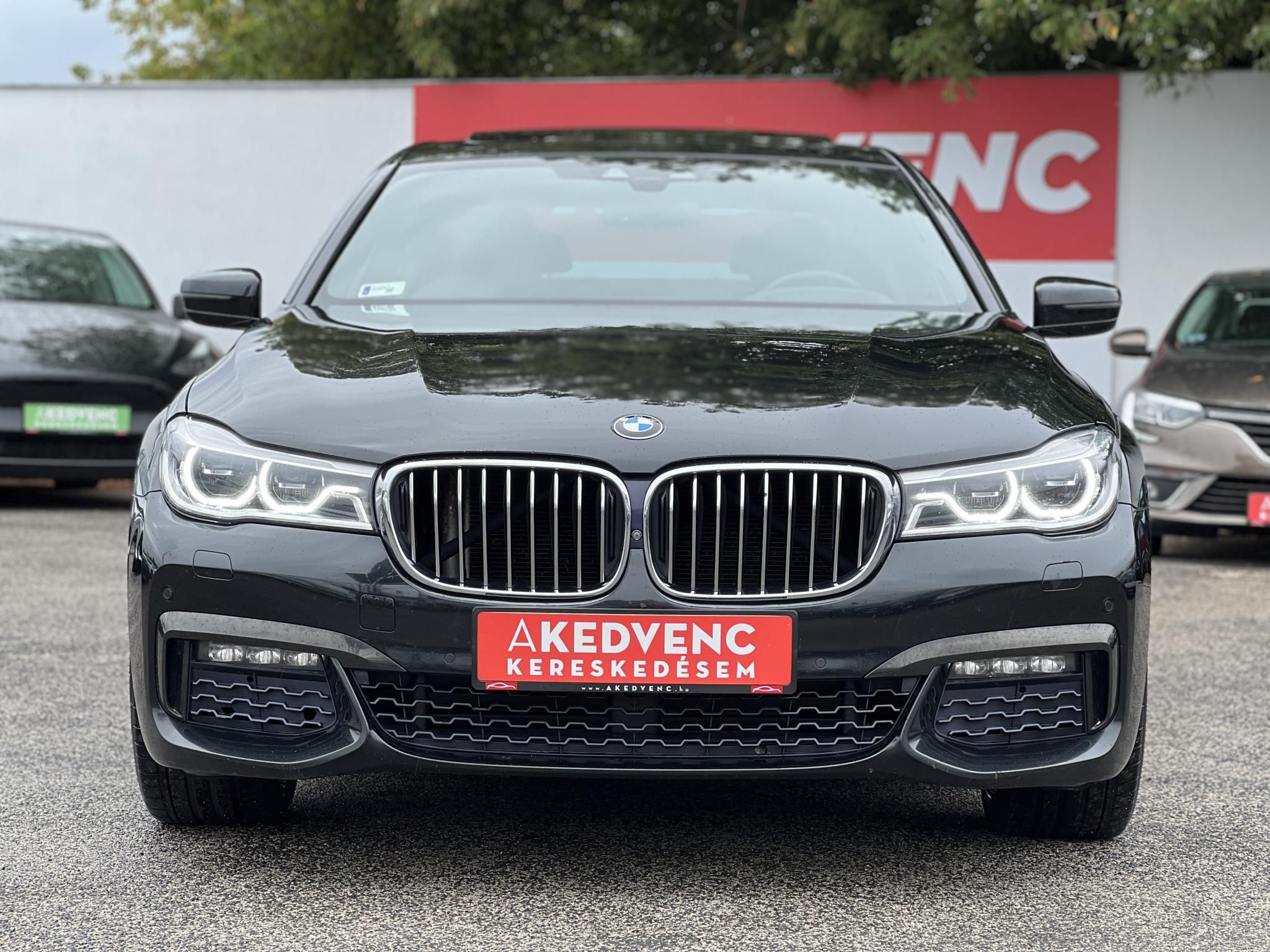 BMW 730d xDrive (Automata) M-sport M.o.-i. HUD. harman/kardon. masszázs. memória. 360kamera. napfénytető!