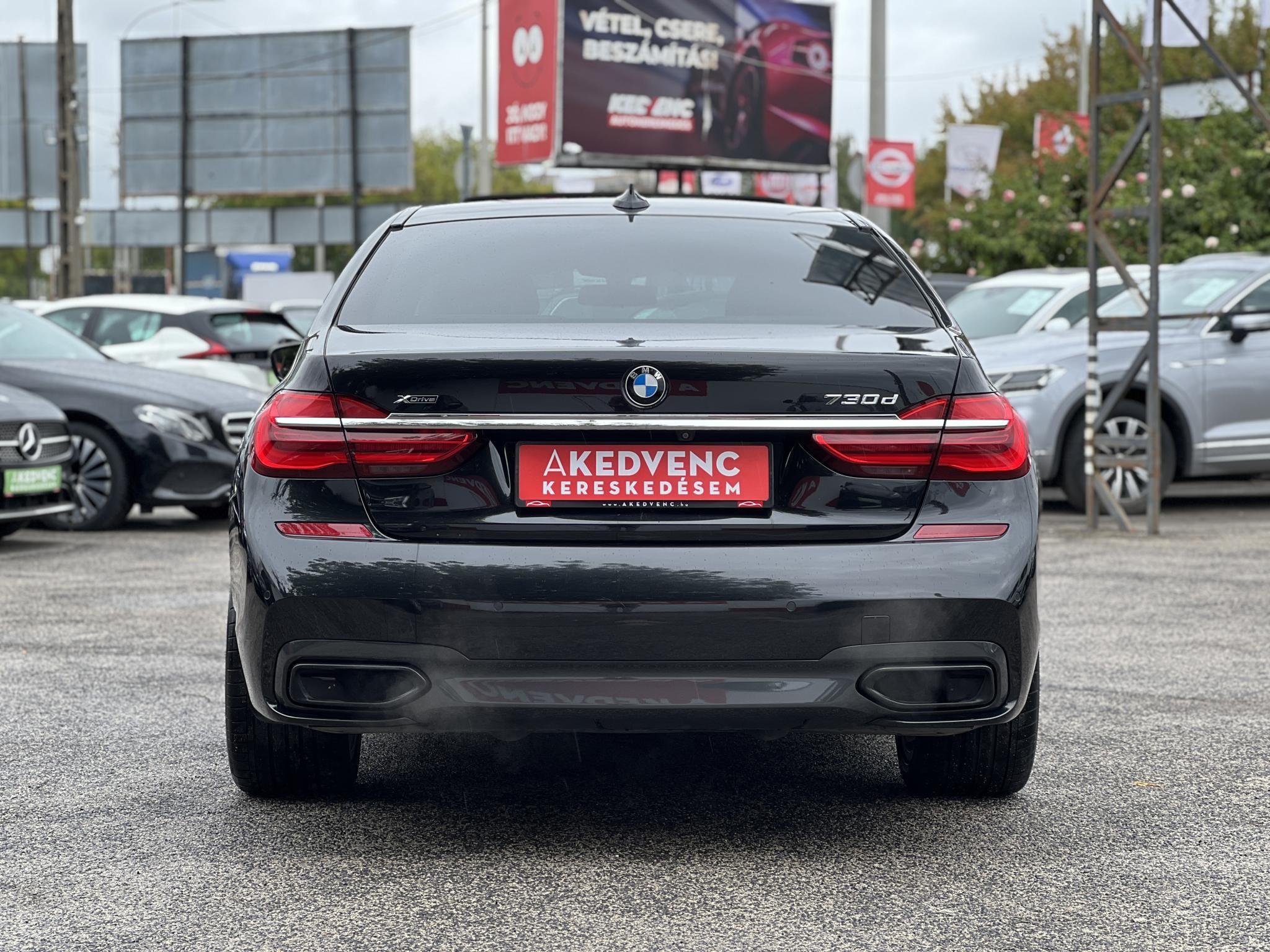 BMW 730d xDrive (Automata) M-sport M.o.-i. HUD. harman/kardon. masszázs. memória. 360kamera. napfénytető!